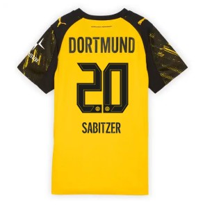 Lacne Ženy Futbalové dres Borussia Dortmund Marcel Sabitzer #20 2025-26 Krátky Rukáv - Domáci